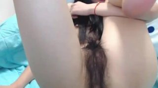 Chinese Hairy Young Pussy From Shanghai 上海
