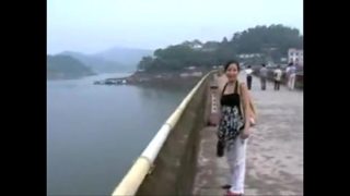 Chinese public threesome