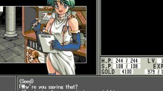 Toushin Toshi 2 Part 5 : The Berieved Wife ; Hentai RPG Game Playthrough