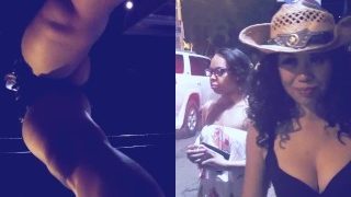 Juliet Uncensored HighAF Dancing Outside & Flashing Her Pussy to the Public